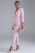Women's Peak Lapel Tailored Suit Set | Pemberley_6