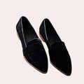 Women's Pointed Toe Slip On Flats | Quenby_3