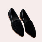 Women's Pointed Toe Slip On Flats | Quenby_3