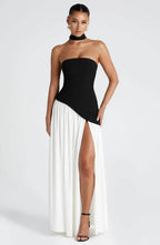 Women's Strapless Corset Maxi Dress | Hathersage_13