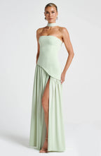 Women's Strapless Corset Maxi Dress | Hathersage_21