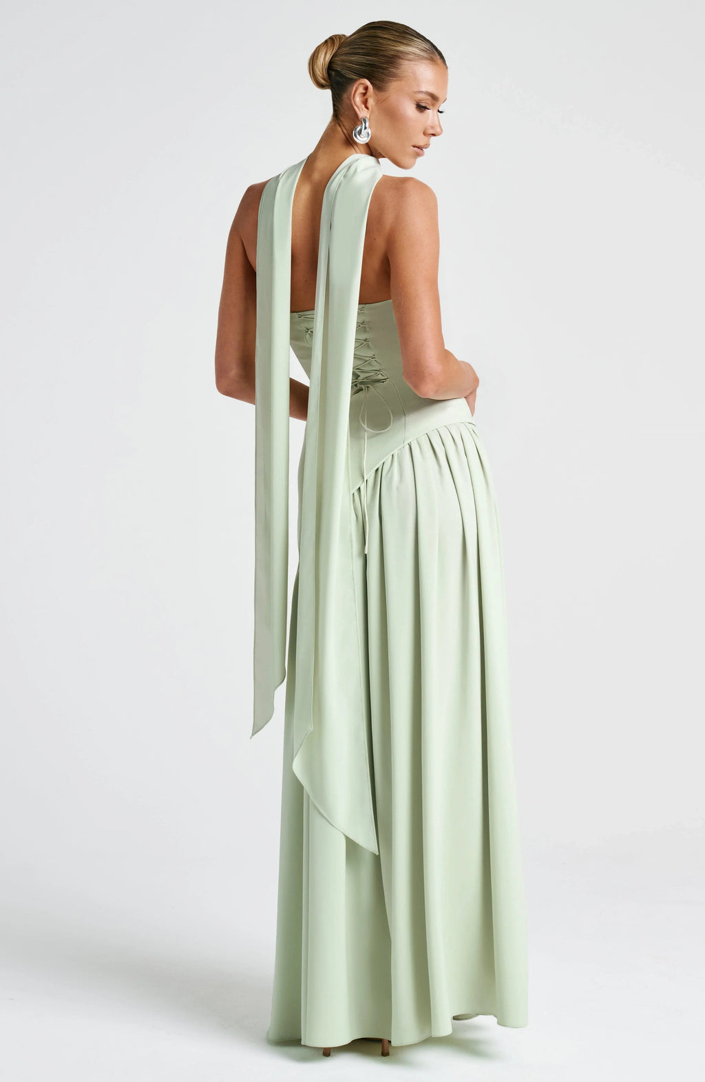 Women's Strapless Corset Maxi Dress | Hathersage_22