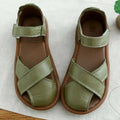 Women's Crossover Strap Flat Sandals | Loveday_1
