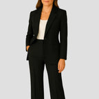 Women's Tailored Straight Leg Pants Suit | Greystoke_8