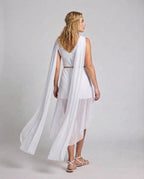 Women's Grecian Goddess Halloween Costume Dress | Wenlock_3
