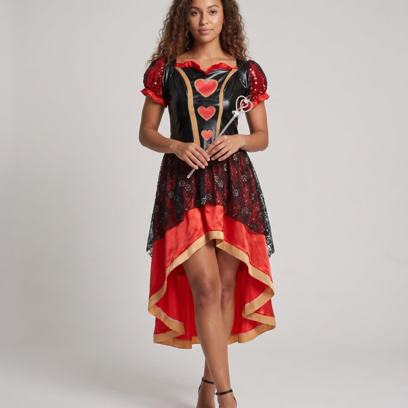 Women's Heart Bodice High Low Costume Dress | Chetwode_1