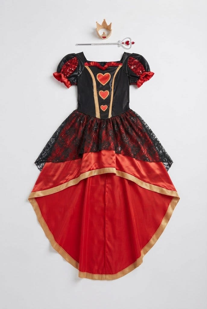 Women's Heart Bodice High Low Costume Dress | Chetwode_5