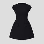 Women's Cap Sleeve A-Line Mini Dress | Cliveden_1