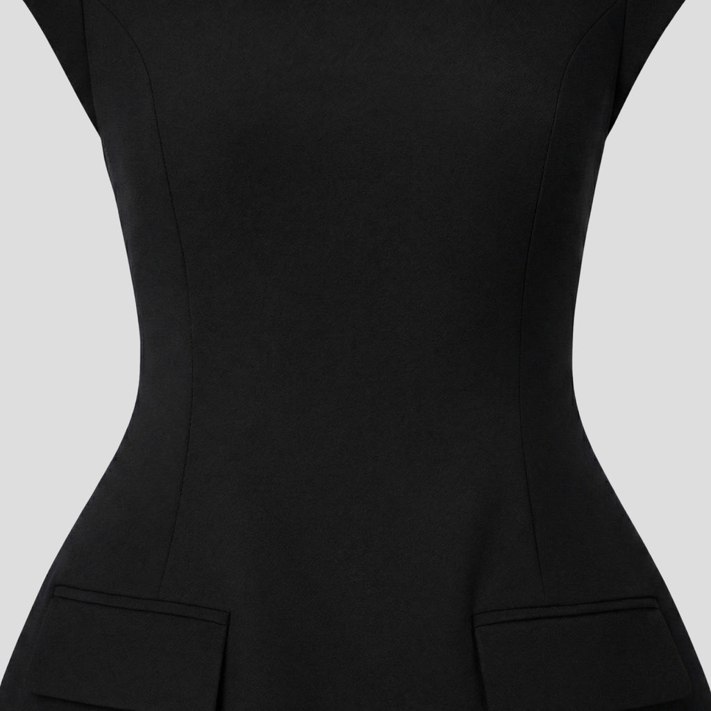 Women's Cap Sleeve A-Line Mini Dress | Cliveden_13