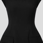 Women's Cap Sleeve A-Line Mini Dress | Cliveden_13