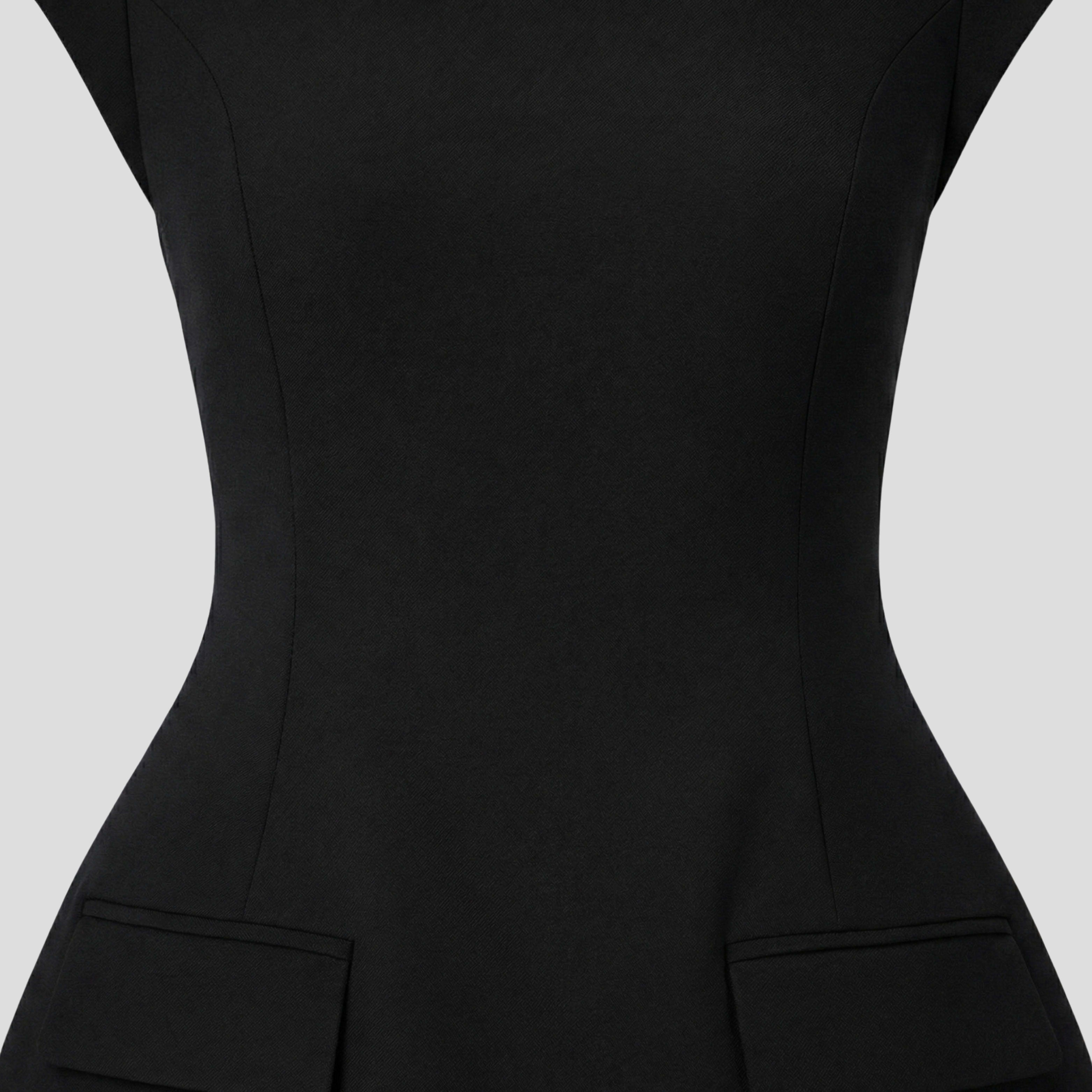 Women's Cap Sleeve A-Line Mini Dress | Cliveden_13
