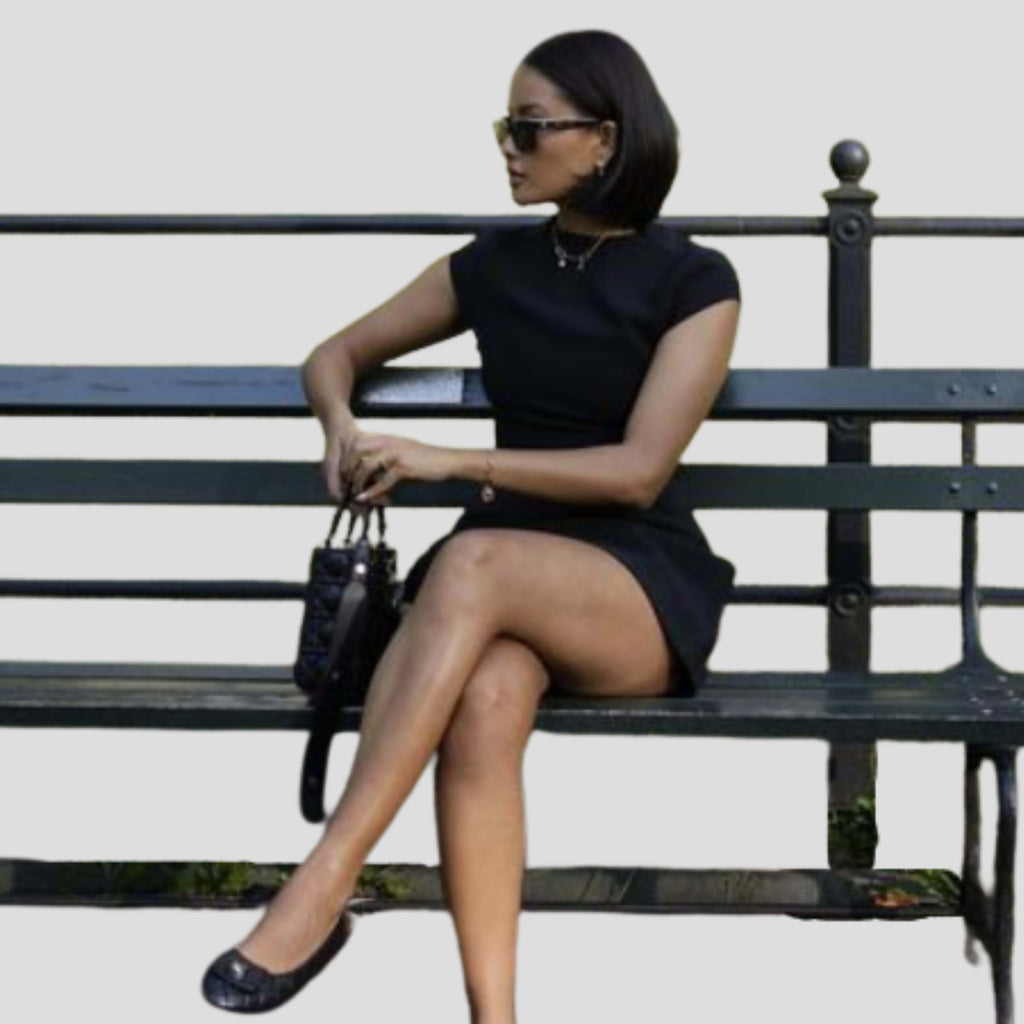 Women's Cap Sleeve A-Line Mini Dress | Cliveden_5