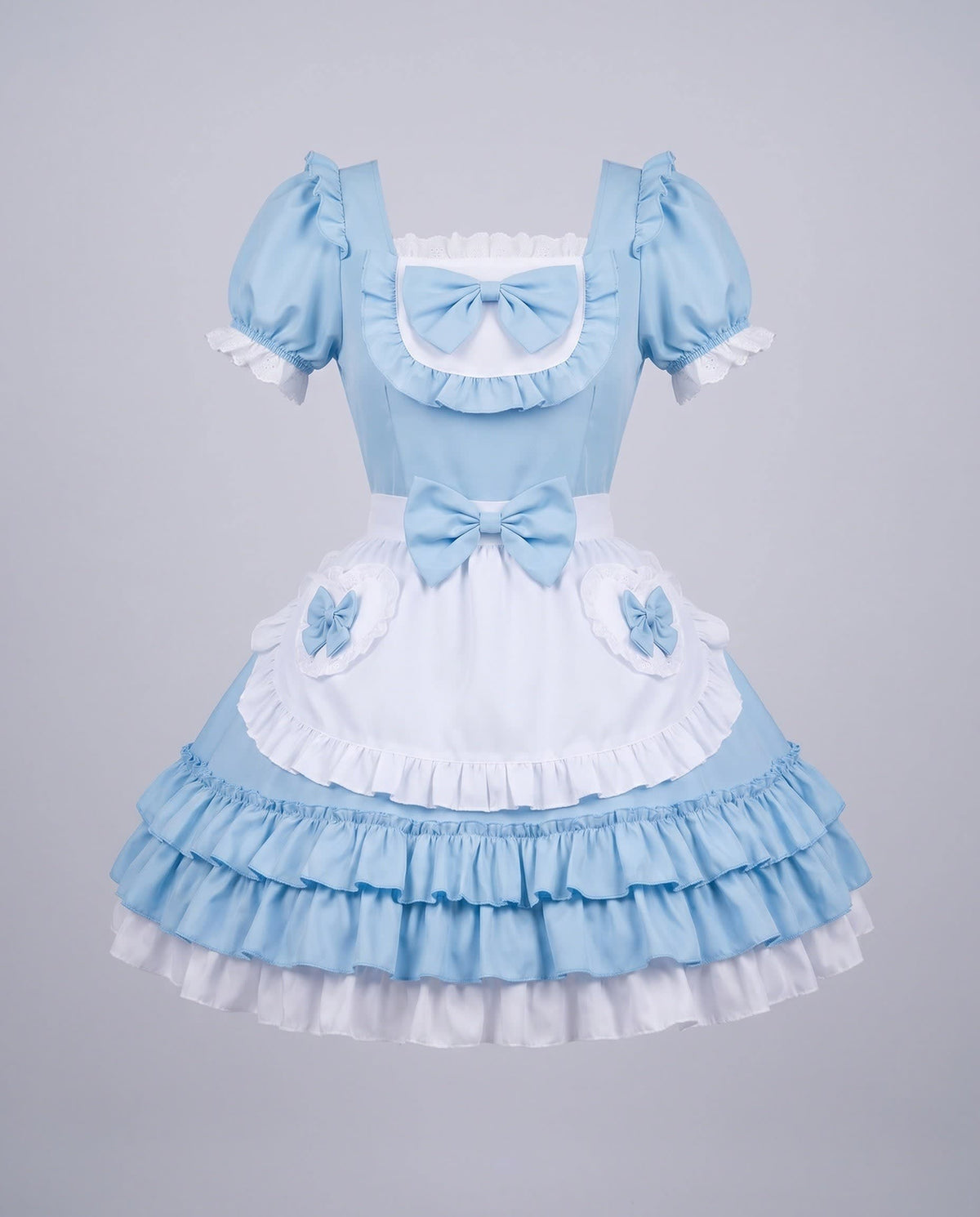 Women's Ruffled Apron Costume Dress | Vowchurch_4