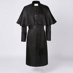 Women's Caped Priest Halloween Costume Robe | Sedgemoor_4