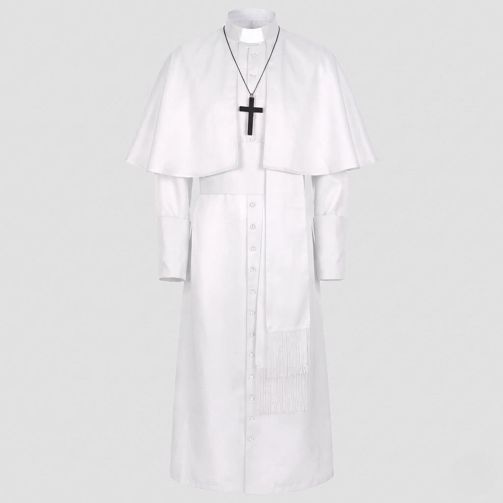 Women's Caped Priest Halloween Costume Robe | Sedgemoor_5