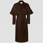 Women's Caped Priest Halloween Costume Robe | Sedgemoor_6