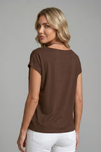 Women's Cowl Neck Draped Blouse | Rhosyn_12
