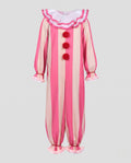 Women's Striped Clown Halloween Costume Jumpsuit | Inglewood_4