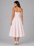 Women's Corset Bodice Midi Dress | Charlotta_2