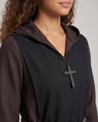 Women's Hooded Nun Halloween Costume Robe | Northaw_2