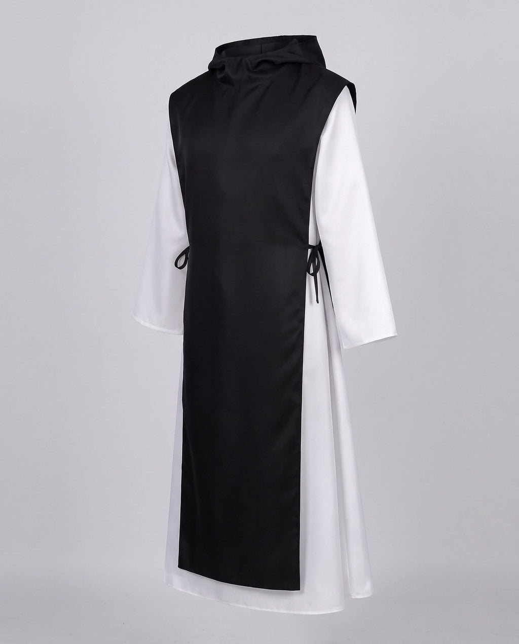 Women's Hooded Nun Halloween Costume Robe | Northaw_4