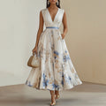 Women's Floral Pleated Maxi Dress | Kelvedon_6