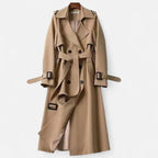 Women's Double Breasted Belted Trench Coat | Wadebridge_4