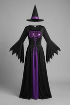 Women's Lace-Up Witch Halloween Costume Dress | Griselda_4