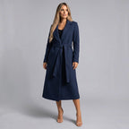 Women's Belted Longline Trench Coat | Tredinnick_3
