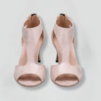 Women's Peep Toe Cutout Heels | Adelina_1