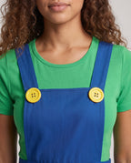 Women's Overall Dress and Cap Costume Set | Oxenhope_2