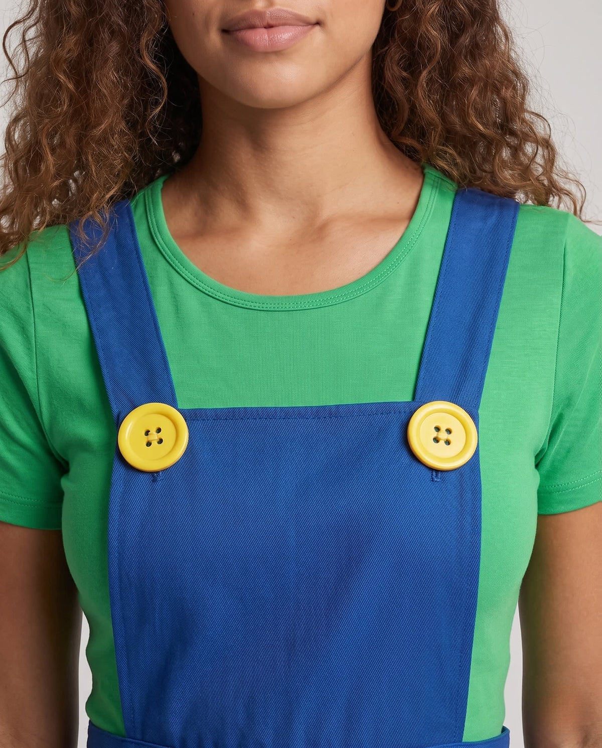 Women's Overall Dress and Cap Costume Set | Oxenhope_2