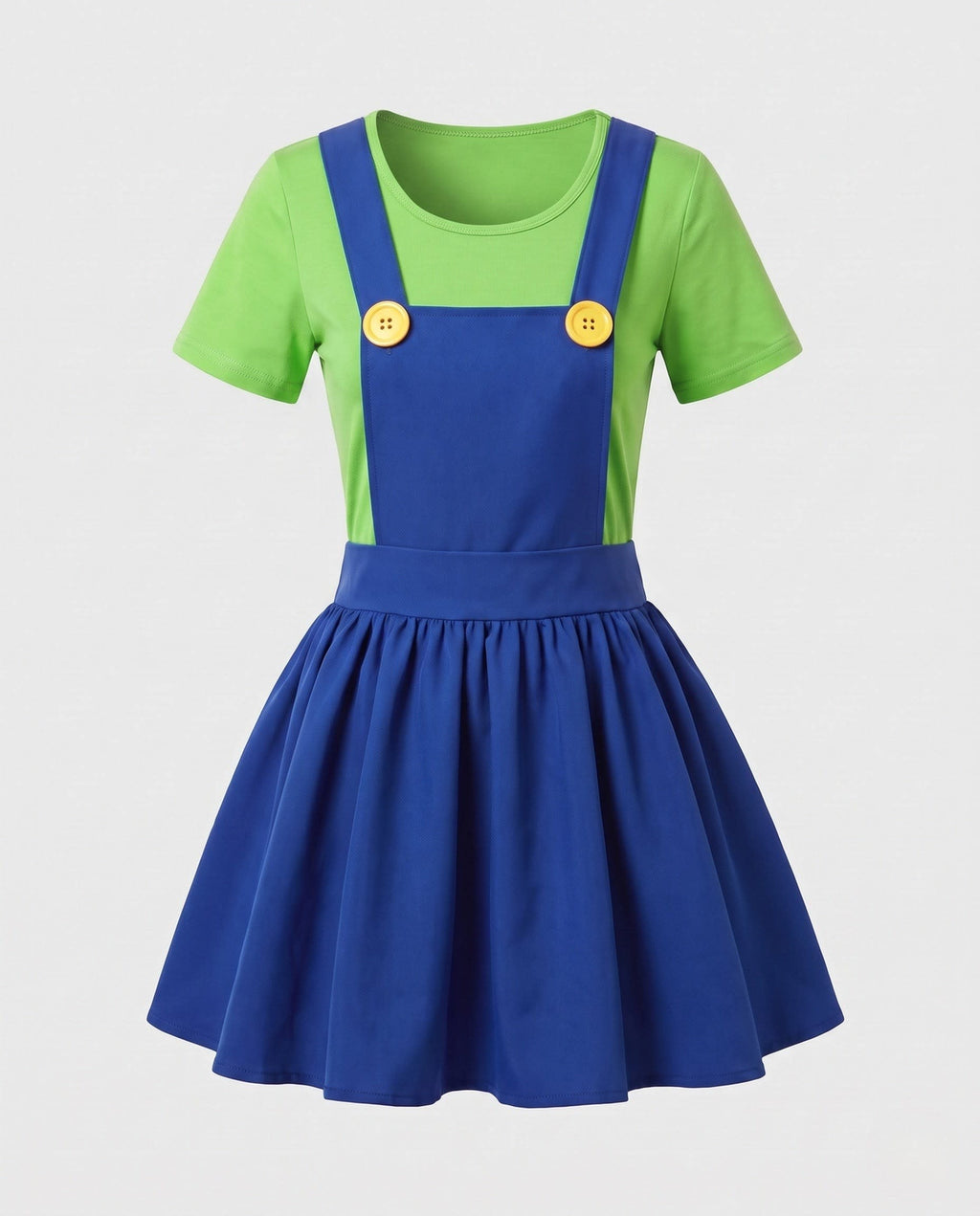 Women's Overall Dress and Cap Costume Set | Oxenhope_5