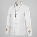 Women's Gold Trim Priest Halloween Costume Jacket | Tilbrook_5
