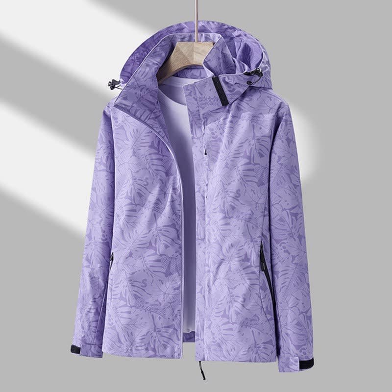Women's Waterproof Hooded Rain Jacket | Halcyon_1