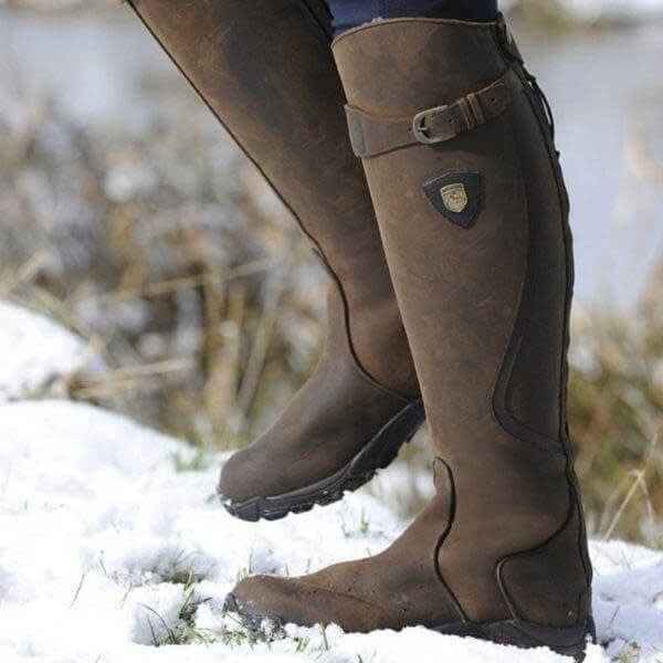 Women's Waterproof Leather Riding Boots | Belinda_3