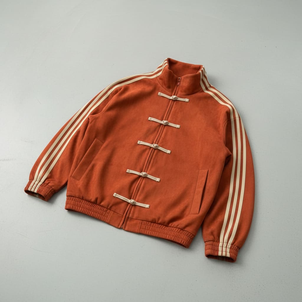 Women's Oversized Retro Track Jacket | Rothbury_12