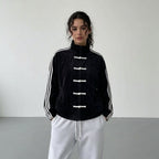 Women's Oversized Retro Track Jacket | Rothbury_13