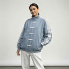 Women's Oversized Retro Track Jacket | Rothbury_20