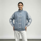 Women's Oversized Retro Track Jacket | Rothbury_21