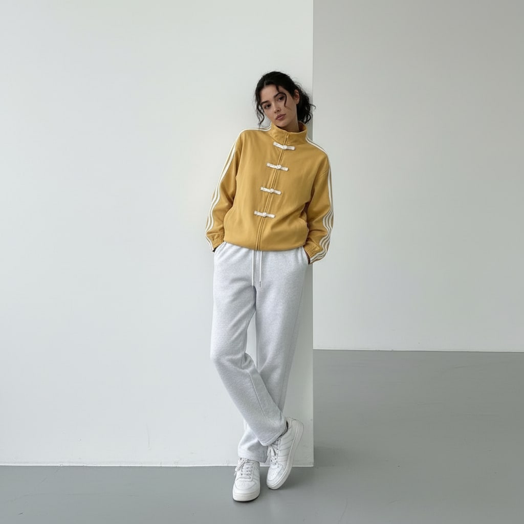 Women's Oversized Retro Track Jacket | Rothbury_7