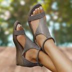 Women's Ankle Strap Wedge Sandals | Kerensa_2